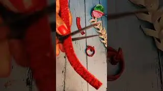 Christmas ornament making from Eva foam sheet #diy #apt #craft #shorts