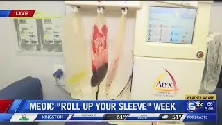 Blood donation process can double donation