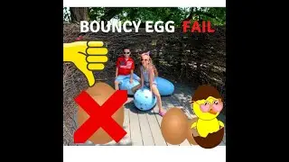 EASY AND SILLY SCIENCE EXPERIMENT FOR KIDS/ BOUNCY EGG SCIENCE EXPERIMENT FAIL/  EXPERIMENTOS ni&ntilde;os.