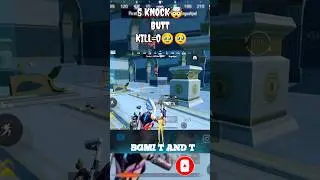 5  KNOCK BUT KILL 0 😱😱 #shorts #bgmi#pubgmobile #trending