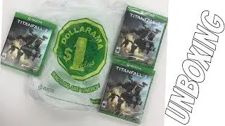 DOLLAR STORE XBOX ONE TITANFALL 2 GAME UNBOXING