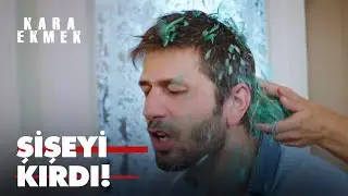 Asiye, Çetin'in kafasında şişe kırıyor!😲 - Kara Ekmek 24. Bölüm