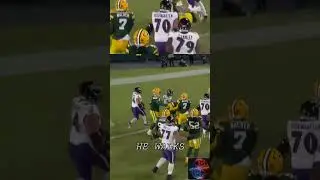 Derrick Henry's TRIPLE TD: Ravens' Tricky Formation FOOLS Defense! #shorts