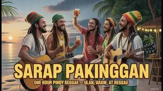 Relaxing Pinoy Reggae 2025 🇵🇭 |Ulan, Araw, at Reggae| Tagalog Smooth Vibes, Relax & Fill-Good island