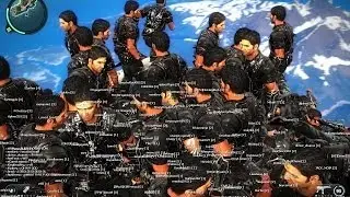 Just Cause 2 Open Beta Multiplayer Hilarious Glitches!