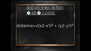 Distance Between Two Points in C Programming | Formula & Code #suws 