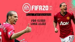 Rio Ferdinand - Fifa 20 Pro Clubs Look Alike