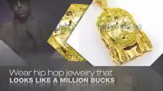 Bling Bling Lemonade Iced Out Jesus Piece Hip Hop Chain