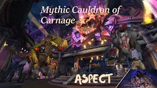 Mythic Cauldron of Carnage - Survival Hunter - The Wooly Mammoth Team Aspect