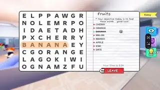 Can You Find the Words? Cross Words Hunt Roblox | Momsie A Plays