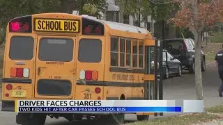 Prosecutor pursuing charges against driver who ran school bus stop arm where 2 students were struck