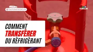 Transfert de réfrigérant avec la station de climatisation W1234
