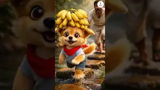A Puppy Who Risked His Life for Hungry Elephants 🐶❤️ #shorts