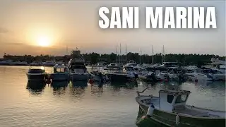 A day in Sani Marina, sailing, shopping, sunsets and dinner