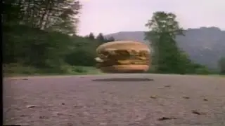 1980s - Burger King - The Taste Drive - Bacon Double Cheeseburger Deluxe Commercial