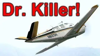 Virtual VFR - Dangerous Airport landing Forked Tail in X-Plane Flight Simulator - Mountain Air 2NC0