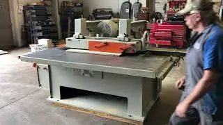 Diehl SL-60V Straight Line Rip Saw, Used - RT Machine Company Stock #85142