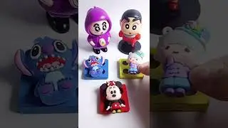 Funny 1.. 2.. 3.. NOPE! Shinchans And Mini Toy Characters! 😳😱😁