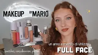 mi trucco solo con prodotti di MAKEUP BY MARIO | un anno e mezzo di utilizzo ✨💸 *swatches, durata*