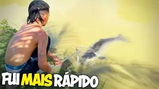 PEGANDO PEIXE NO LAGO
