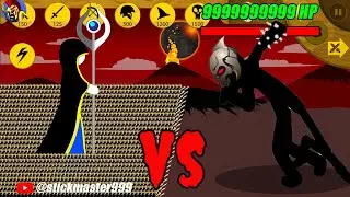 THE QUEEN SPAWN 9999 SWORDWRATH GOLDEN PROTECT STATUE IN MAP FINAL | STICK WAR LEGACY | STICK MASTER