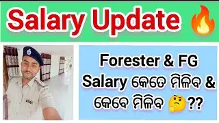Salary Update 🔥 // Forester & Forest Guard Salary Update / OSSSC Forest Guard Update / #osssc 
