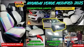 venue facelift 205 ✅ Venue modified 2025 ✅ Connecting Light 🔥 #venue 