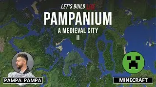 Let's Build Live | Minecraft | Pampanium - A Medieval City II | #minecraft #medieval #live
