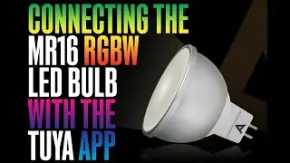 Connecting the MR16 RGBW LED bulb with the Tuya app