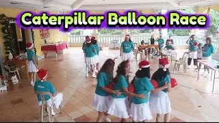 Caterpillar Balloon Race l Christmas Party 2025 l Parlor Games l Villaggian Movers