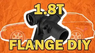 AUDI/VDUB 1.8T REAR COOLANT FLANGE - Tutorial