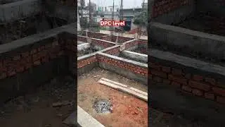 Damp proof course DPC level| DPC level in building construction #dampproofing #dampproof #damp