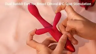 SVAKOM Tribunny Rabbit Vibrator Sex Toys for Women, Type-C Rechargeable  Heated Female Vibrators