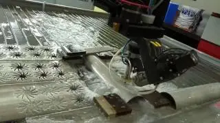 China 3D 5 axis water jet cutting machine price