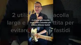 Scelta della tracolla per il #bassoelettrico, 4 consigli! Tu quale usi?