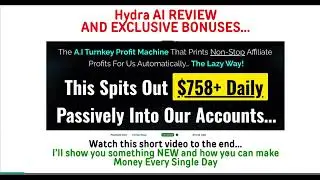 Hydra AI Review personalized bonuses not offered anywhere else