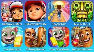 Subway Surf,Subway Surf City,Koply Run,Temple Run 2,Tom Gold Run,Subway Runer,Tom Time Rush,Brainrot