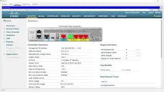 (CCNP ENCOR v8) 20.2.1 Packet Tracer - Configure a Basic WLAN on the WLC