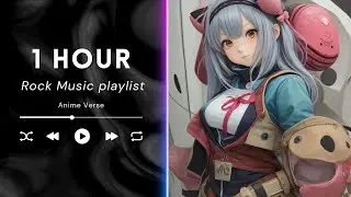 Anime Verse Presents Golden 1 Hour Rock Music Chart #music #studymusic #popmusicmix #rockmusic