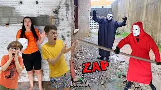 O ZAP VOLTOU PARA PEGAR A MÁSCARA E INVADIU UMA CASA ABANDONADA E DEIXOU UM RECADO !! FILME COMPLETO