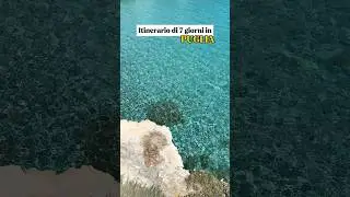 Itinerario di 7 giorni in Puglia #puglia #salento #itinerario