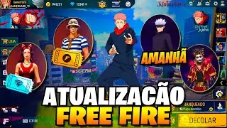 &Eacute; AMANH&Atilde;! A MAIOR ATUALIZA&Ccedil;&Atilde;O DO FREE FIRE, OURO ROYALE, AVENTUREIRO 2.0, DIMA ROYALE, NOVIDADES FF
