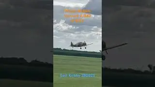 Harvard, Wacky Wabbit AJ841 Take-Off East Kirkby, Lincs Aviation Heritage G-BJST