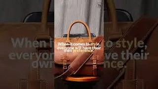 Buying a Leather Weekender Duffel Bag? Five Qualities to look for