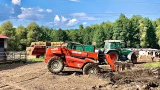 ☆Ładowanie Obornika☆Test Ładowarki Manitou 2020 ☆Fendt Vario 716 ☆MANITOU MLT 628 Turbo ☆