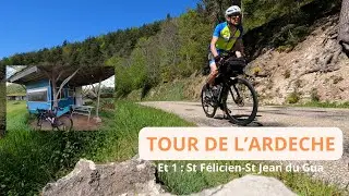 TOUR ARDECHE 2024 : Etape 1 St Félicien/St Julien-du-Gua