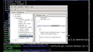 Hidex demo 1: showing how to hide or reveal a method in DEX executables