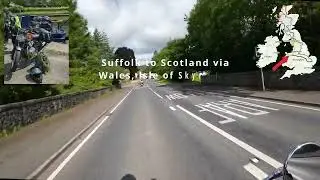 (Day 02,Part 01/08) [2025] Suffolk to Scotland via Wales, Isle of Skye-Royal Enfield Interceptor 650