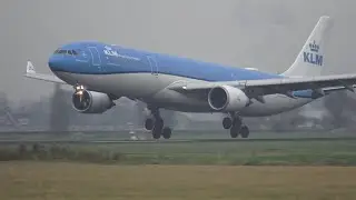 KLM A330-300 flight (Sorry that it is recorded a few months ago..)