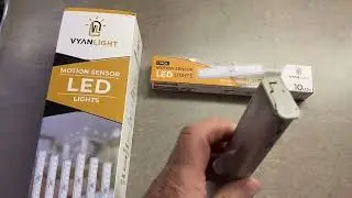 VYANLIGHT LED-Bewegungsmelder im Test: Batteriebetriebene Lichter für dunkle Schränke